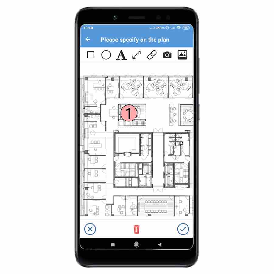 New app Kizeo Forms sketch element