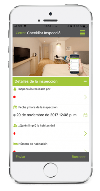 Checklist de inspección de hotel